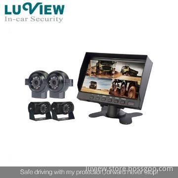 car rear view camera system with side view camera  for  trucks